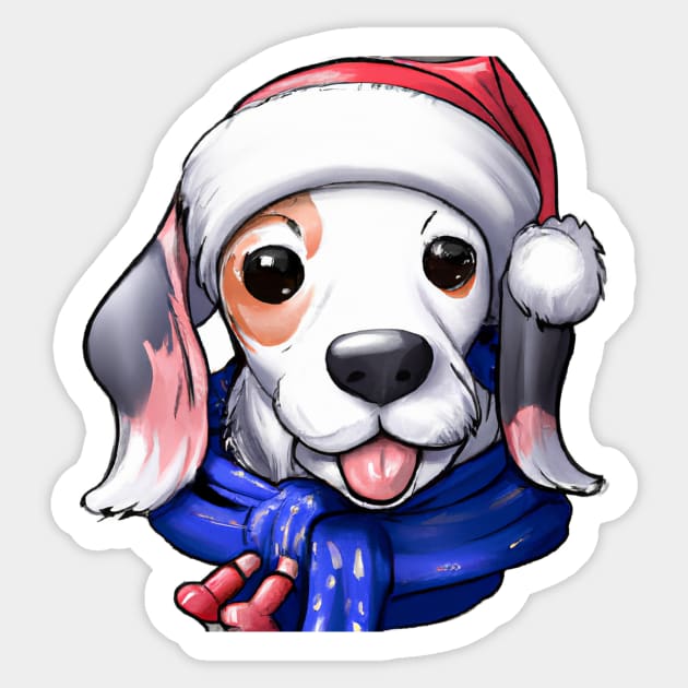 Cute Beagle Drawing Sticker by Play Zoo